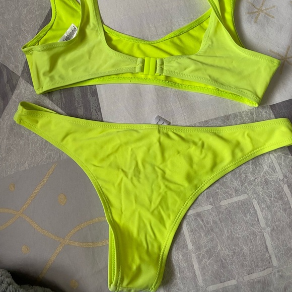 Neon Two Piece Bikini - Picture 2 of 3